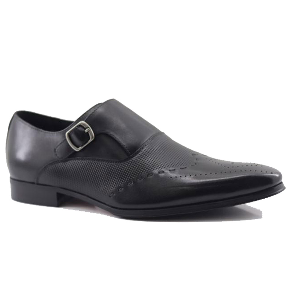 Fabino Dress Single Monk Strap Black