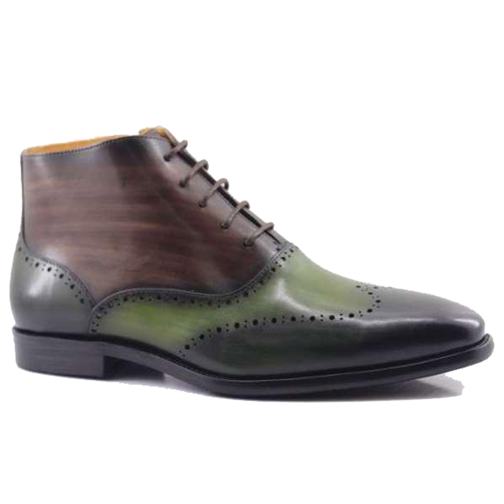 Fabino Dress Ankle Lace-Up Boot Green