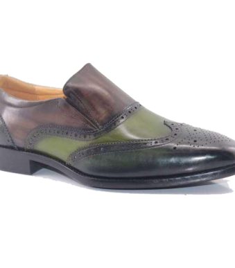 Fabino Dress Lace-Up Boot Green